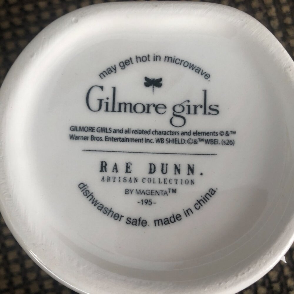 NWT Rae Dunn Gilmore Girls "You're The Lorelai To My Rory" Coffee Mug - Picture 6 of 6